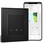 BSEEDLIFE – BSEEDLIFE Smart WIFI Rolladenschalter Schwarz, WLAN Rolladen