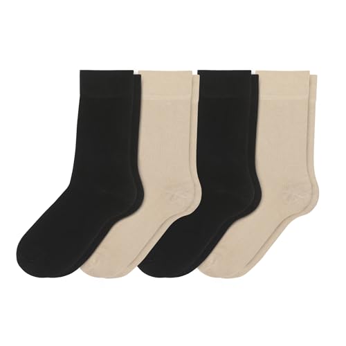 Image of Women's Thin Rayon Seamless Toe - Dress Socks Women with Gift Box