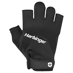 Harbinger Training Grip Weightlifting Workout Gloves 2.0, Small