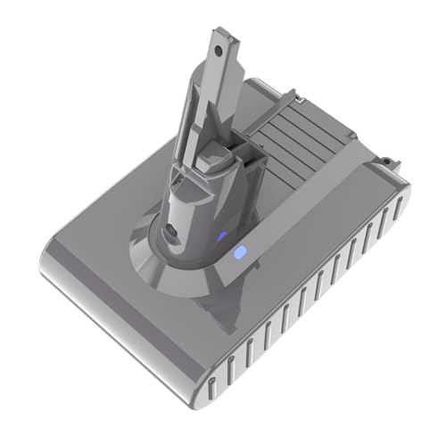 V7 21.6V 6000mAh Replacement Battery Compatible with Dyson V7 Battery SV11 Motorhead Pro V7 Trigger V7 Animal Car+Boat V7 Absolute V7 Fluffy Handheld Vacuum Cleaner