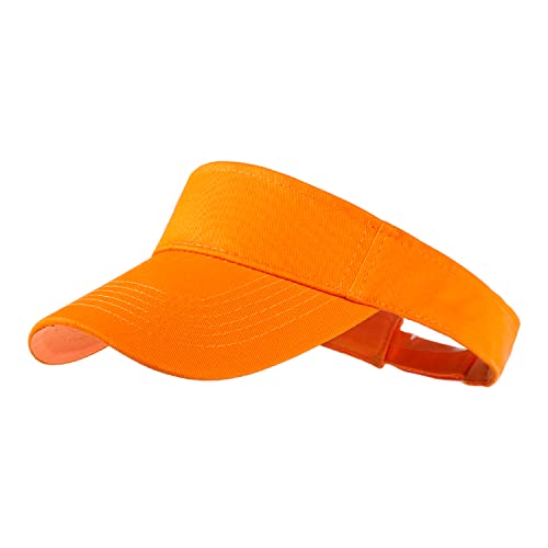 Image of HH HOFNEN Sports Sun Visor Hats Cotton Twill Ball Adjustable Sun Caps for Men Women