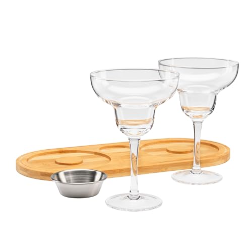 Connoisseur Creations Margarita Cocktail Set Garnish Presentation Rimmer Kit
