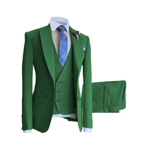 Men Formal Wedding Casual Business Slim Fit Party Prom 3 Pcs Groom Tuxedo2