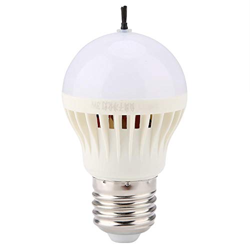 Sheens Reptile Lamp Bulb, Small Negative Ions Lamp Eliminate Odor Anion Bulb for Reptiles Amphibians E27 Connector 220-240V