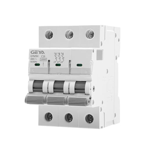 Disjoncteur triphasé GYM9H 10KA sur Rail DIN avec boîtier isolant haute résistance AC 400V