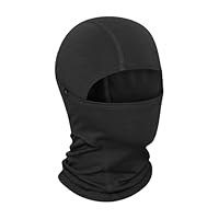 DANISH ENDURANCE Passamontagna 100% Lana Merino Uomo Donna, Ski Mask Funzionale, Unisex, Nero, L/XL