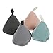 Alipis 2 Set Cappello Da Vaso in Tessuto Semplice Supporto Per Coperchio Pentola Calda Triangolare Wok Copripentola Mini Giapponesi Guanto Maniglia Pentola Con Design Attraente 4 Pezzi*2 immagine