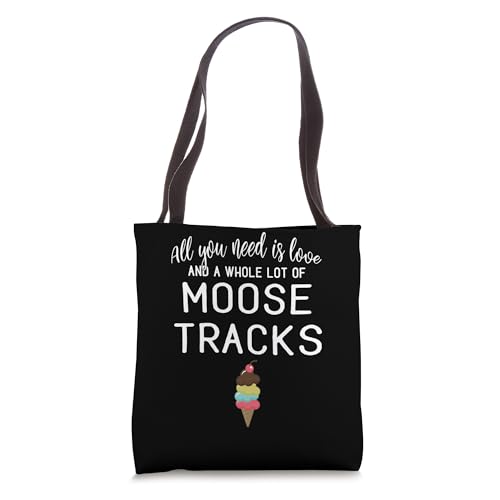 Moose Tracks Ice Cream Tote Bag