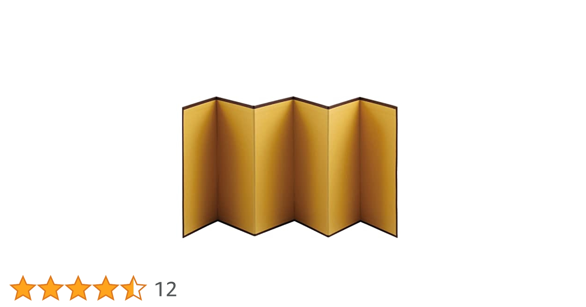 Amazon | 工作素材 金屏風づくり 六曲 サイズ約725×250mm×厚さ約