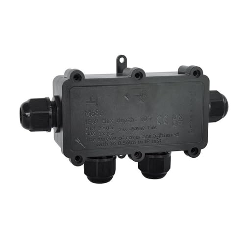 ���O�h���W�����N�V�����{�b�N�X IP68 �h���ڑ��{�b�N�X ���O���d�Ɩ��z��(4-8mm+PA12-4P�[�q��)