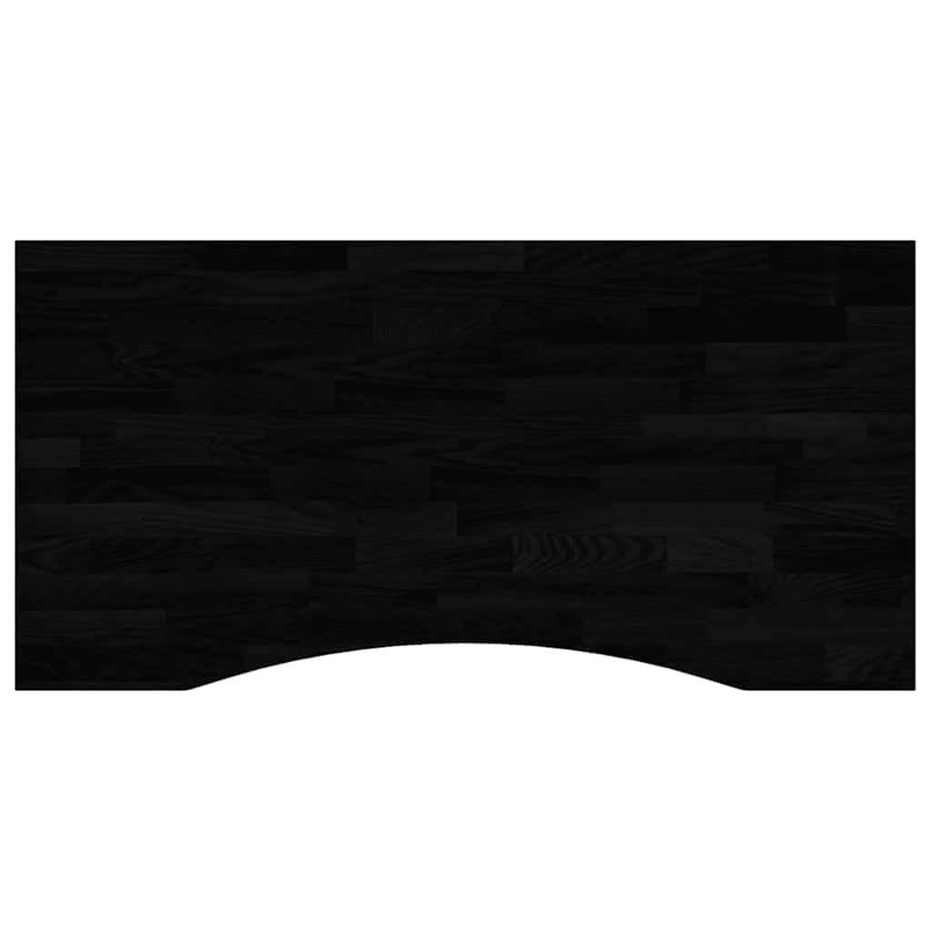 vidaXL Tablero Escritorio 100x50x2,5cm Rectangular Madera Maciza Roble, encimera, encimera de baño, encimera de Garaje, encimera de Cocina