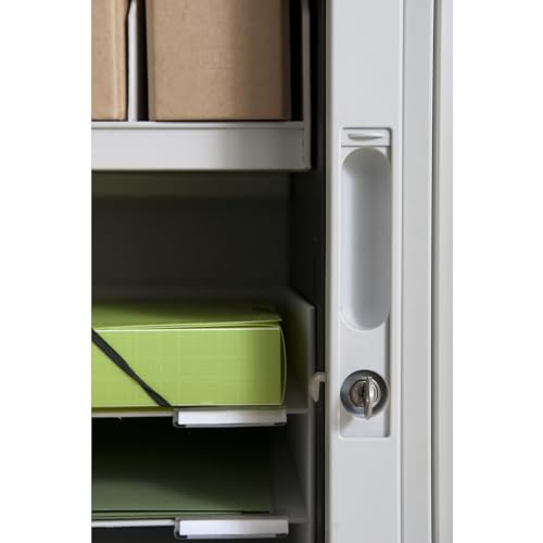 Jalousieschrank Paperflow Rollladenschrank easyOffice mit 4 Fachböden
