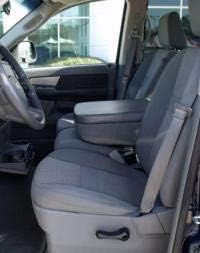 Durafit Seat Covers Made to Fit 2006-2008 Ram 1500 Exact Fit Seat Covers 40/20/40 Split Bench seat with Opening Console and Opening 20 Section seat Bottom. No Lumbar knobs.