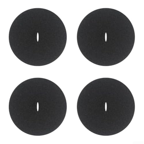 Lot de 4 filtres de rechange pour aspirateur vertical filaire Black+DeckerRC EV1416 3 en 1, filtres en polyester lavables pour une utilisation à long terme (4 filtres en coton)