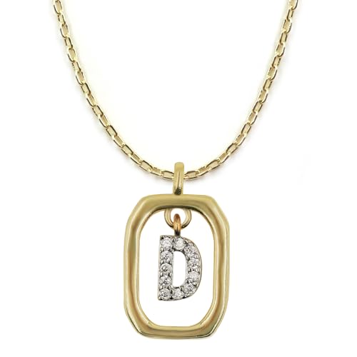 Lettre bijoux de charme initial en or : le cadeau personnalisé idéal pour femme