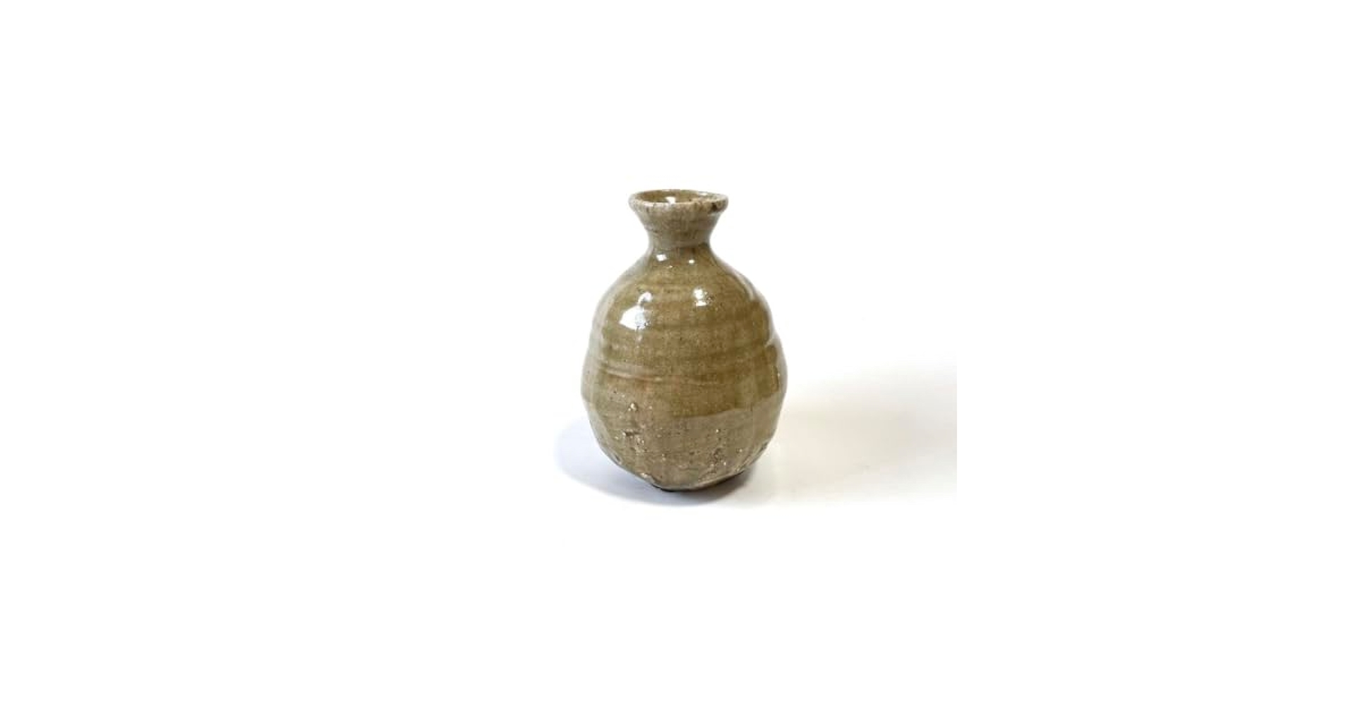 Amazon.co.jp: 陶芸家 作家物 中山直樹 黄瀬戸徳利 酒器 師 荒川