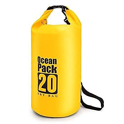 KPS 20L Outdoor Ocean Pack Waterproof Dry Bag Sack Storage Bag Organizer for Traveling(pack of 1) (B096W48PQW) Amazon Price History, Amazon Price Tracker