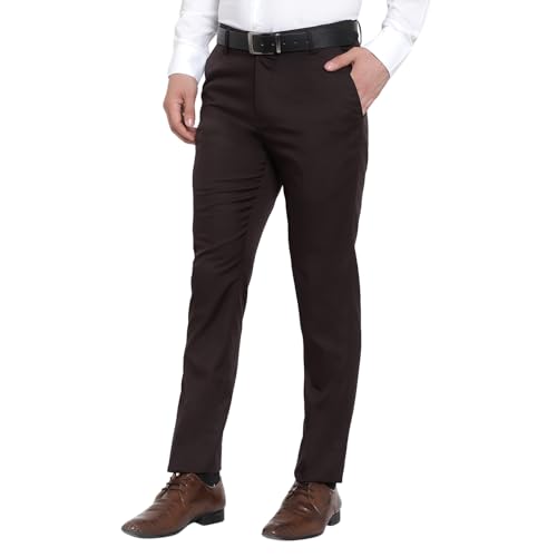 Image of SUCHEH Men's Reguler Fit Polycotton Trouser Pant's Formal Trouser Casual Trouser Pants