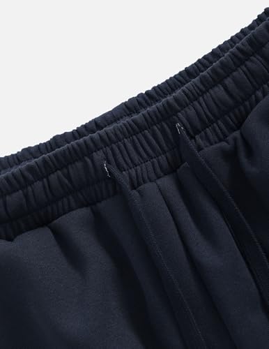 Aelfric Eden Barrel Sweatpants for Mens Side Striped Drawstring Elastic Waisted Wide Leg Lounge Pants with Pockets4