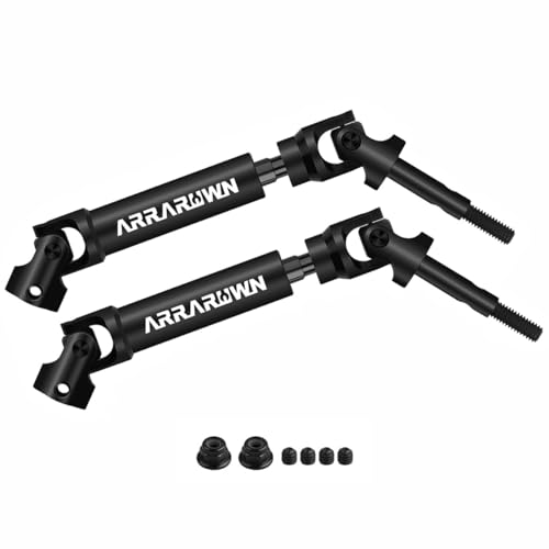2Pcs RC Cars CVD Rear Drive Shaft Replace #6852 Heavy Duty Axles Replacement Parts Compatible with 1/10 Traxxas Slash/Rustler/Stampede/Hoss VXL 4X4 2WD Platinum Ultimate Update Parts