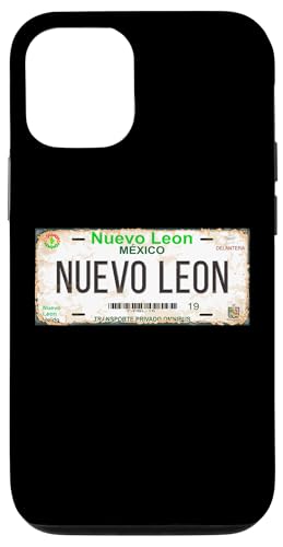 Nuevo Leon Monterrey Mexico License Plate Vacation Beach �X�}�z�P�[�X iPhone 12/12 Pro �p