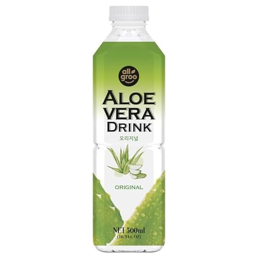 Allgroo Nectar De Aloe Vera 520 g - Pack de 12
