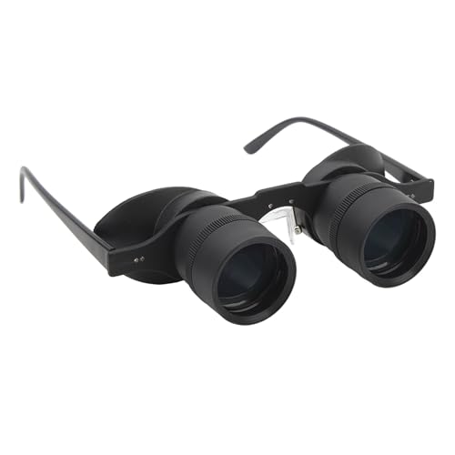 Prismáticos manos libres, zoom de 10 aumentos, prismáticos con 3 lentes polarizadas, prismáticos HD ajustables portátiles y cristal de ópera para pesca, observación de aves,