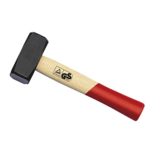 Kippen 3003W2 - Mazo de 1000 g con cabeza forjada y mango de madera barnizada