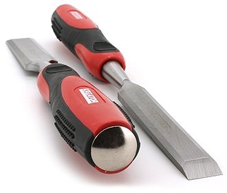 Cinceles para madera KREATOR evita cortes astillados juego 4 pzs 4