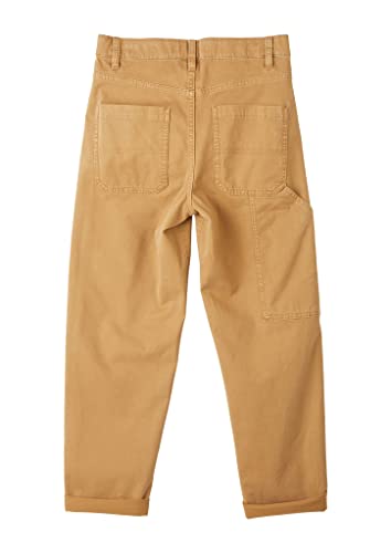 Pantalones s.Oliver de niños color marrón talla 134 de algodón 2