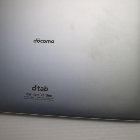 【新品未使用】　docomo dtab シルバー 本体 新品 未使用品」 docomo dtab Compact d-01J silver シルバー ※赤ロム