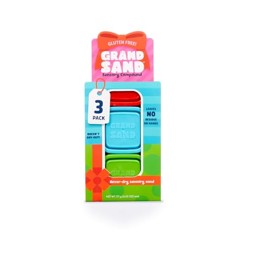 Chuckle & Roar - Grand Sand Holiday Present - Tactile Arts and Crafts - Sensory and Fidget Fun - Great for Toddlers