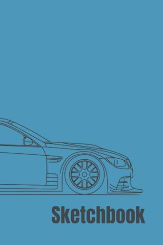 Driven to Sketch: Designer's Daily Sketchbook: 100 Blank Pages for Designers | Automotive Sketch Journal