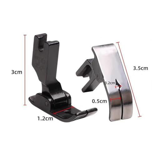 Pie para máquina de coser para telas ligeras miniatura 4