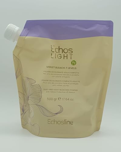 Echosline Echos Light Vegan Violet Bleach Hair Brightening Powder 7 levels - 500 g. / 17.64 fl.oz. image 2