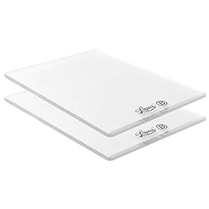 Kunststof platen B | Voor stempel- en stansmachine | 15 cm x 19,5 cm | 0,3 cm dik | 2 stuks
