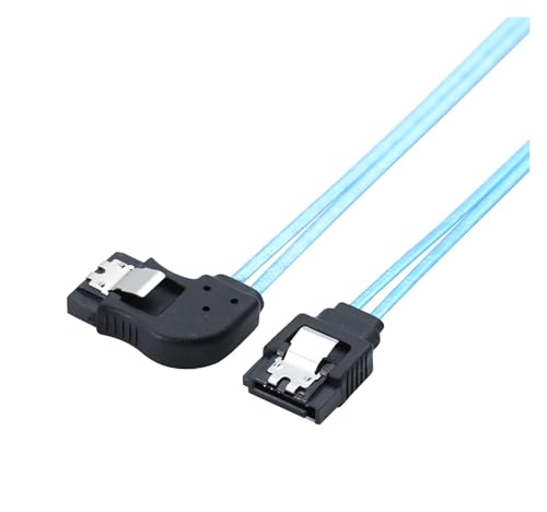 Cable de Datos SATA 30 cm Ángulo Recto 12 Gbps miniatura 5