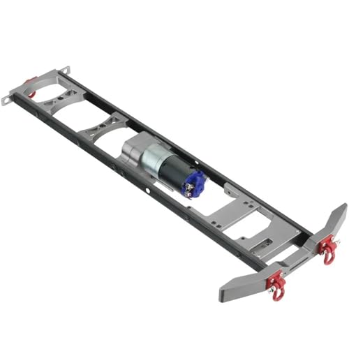 Réparer un cadre cassé de JJRC Q60 avec ce kit de mise à niveau pour camion militaire 4x4 gris