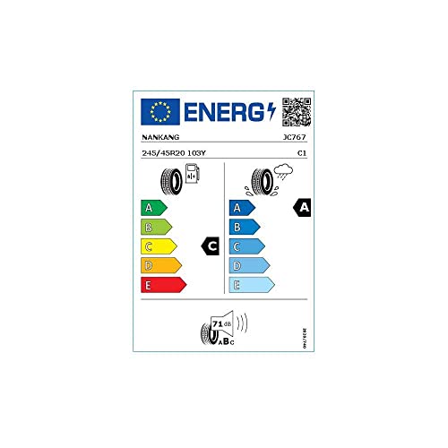 Nankang 53769 Pneumatico 245/45 Zr20 103Y As-2+ Xl - 2