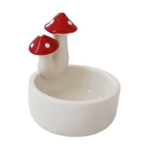 Candelabro para té de champiñones lindo para decorar el hogar 7