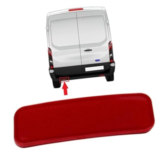 Réflecteur de pare-chocs arrière gauche cassé ? Remplacez-le sur votre Ford Transit 2014