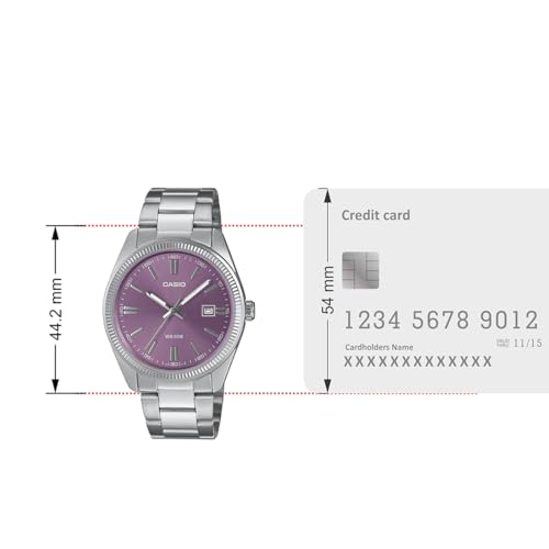 Image of Casio Enticer Men MTP-1302PD-6AVEF Analog Purple Dial Men (A2368)