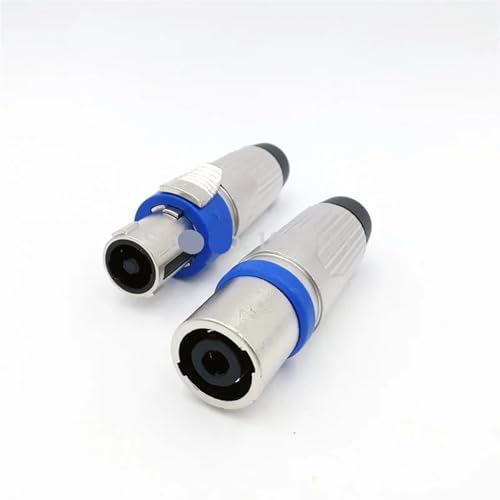 Connecteur en métal mâle femelle pour câble audio et liaison microphone