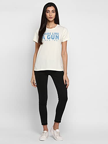 Image of Royal Enfield MLG Crew T-Shirt Off White L