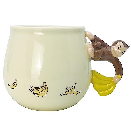 Taza con Asa Curious George 300 ml Porcelana miniatura 1