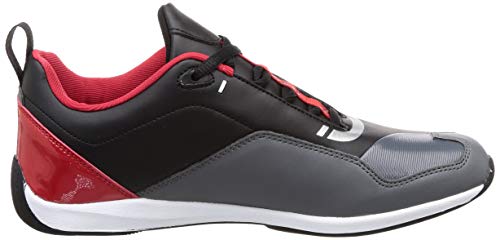 Image of FILA mens DELTA BLK /DK GRY /CHN RD Sneaker 6 UK - (11008513)