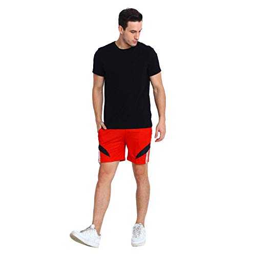 Image of DIA A DIA Mens Casual Shorts (Red, 32)