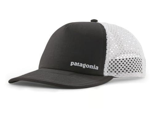 Patagonia Duckbill Trucker Hat Baseball Cap Black One Size
