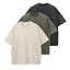 3pc-black+army Green+apricot