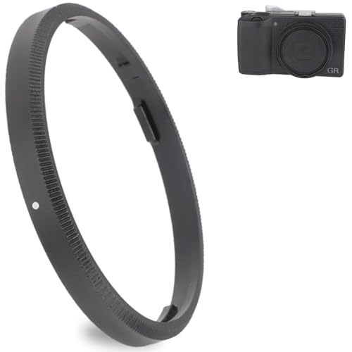 Tapa metálica negra Haoge RRC-GR3XB para cámara RICOH GR3X/GRIIIX, reemplaza GN-2 miniatura 1
